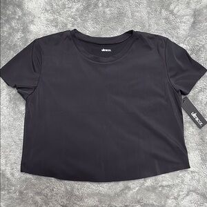 Ultracor Cropped Black Women's Top